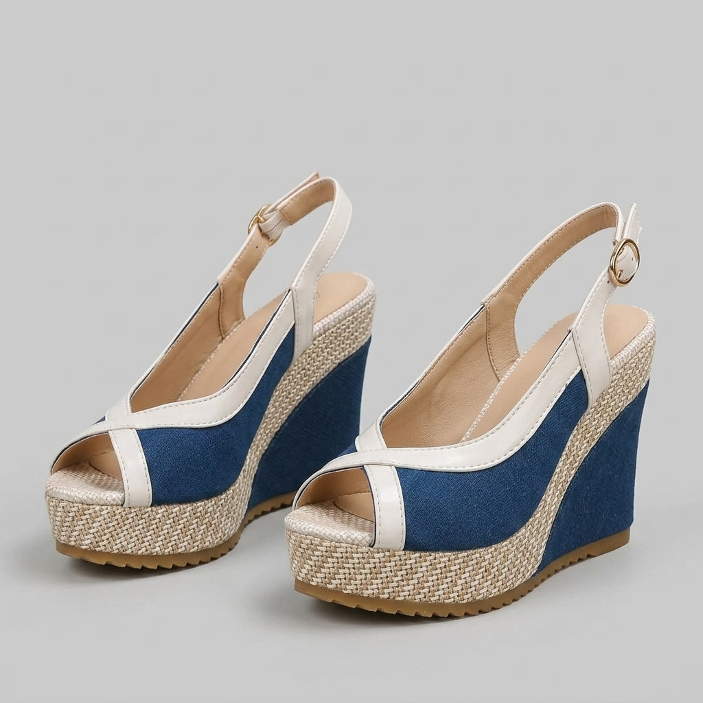 Sandalias de cuña