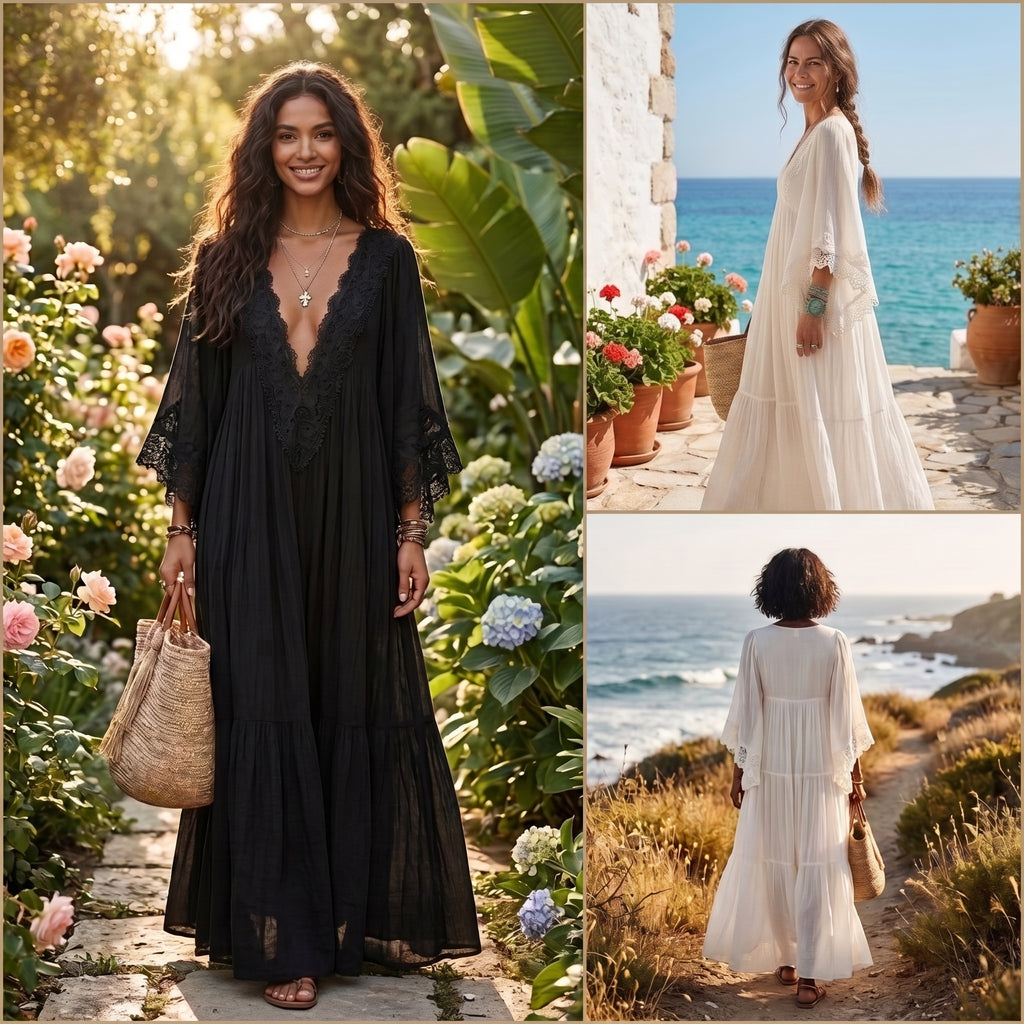 Vestido Celeste